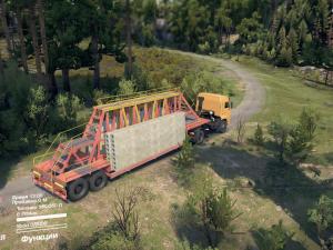 Мод КамАЗ-5460 4x4 версия 1.0 для SpinTires (v03.03.16)