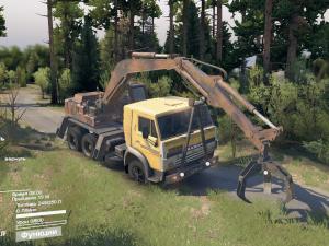 Мод КамАЗ-5511 6x4 версия 1.0 для SpinTires (v03.03.16)