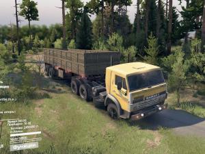 Мод КамАЗ-5511 6x4 версия 1.0 для SpinTires (v03.03.16)