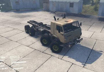 Мод KAMAZ 63501-996 MUSTANG версия 1.0 для SpinTires (v03.03.16)