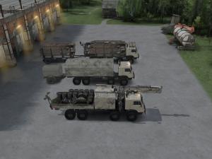 Мод Камаз-63501 «Military Trucks» версия 15.09.16 для SpinTires (v03.03.16)