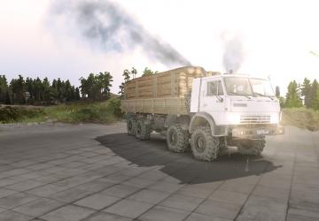 Мод Камаз-6350 версия 1 для SpinTires (v1.6.1)