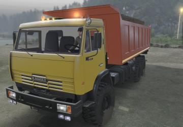 Мод Камаз 65111 - ПАК версия 1 для SpinTires (v03.03.16)