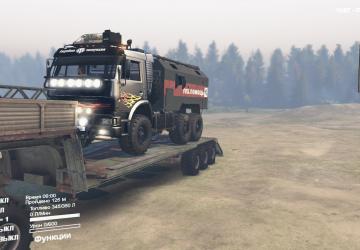 Мод Kamaz 6520 M версия 2.5 для SpinTires (v03.03.16)