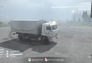Мод Камаз 65224 53606 версия 03.03.16 для SpinTires (v03.03.16)