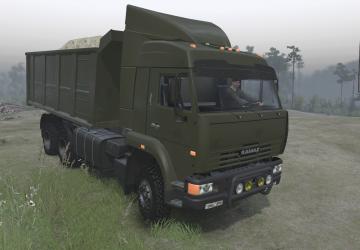 Мод КамАЗ-65225 версия 1 для SpinTires (v03.03.16)