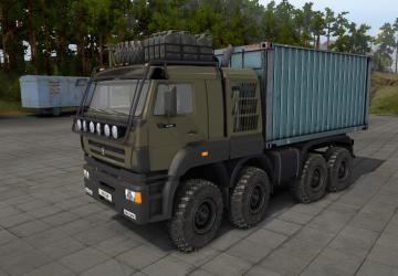 Мод КамАЗ-65228 версия 11.02.21 для SpinTires (v1.7.1)