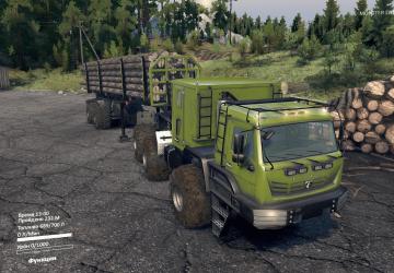 Мод Камаз «Артика» версия 1.0 для SpinTires (v03.03.16 - v1.5.0)