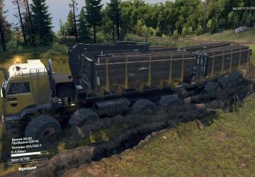Мод Kamaz Polar Forwarder версия 1.0 для SpinTires (v03.03.16 - v1.5.0)