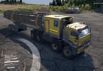 Мод Kamaz Polar Forwarder версия 1.0 для SpinTires (v03.03.16 - v1.5.0)