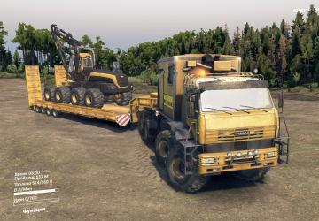 Мод Kamaz Polar Forwarder версия 1.2 для SpinTires (v03.03.16 - v1.5.0)