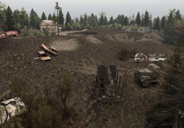 Карта «+100500 Российских дорог» (Full) версия 1.0 для SpinTires (v03.03.16)