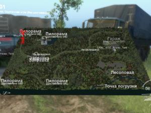 Карта «2001 Hard» версия 2.1 для SpinTires (v03.03.16)