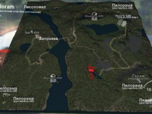Карта «5 пилорам» версия 1.0 для SpinTires (v03.03.16)