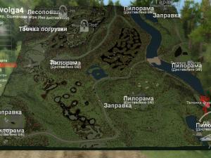 Карта «69 Волга-4» версия 1.0 для SpinTires (v03.03.16)