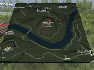 Карта «AfterTheRain (После дождя)» версия 1.0 для SpinTires (v03.03.16)