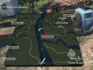 Карта  «Актив» версия 1.0 для SpinTires (v03.03.16)