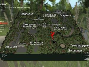 Карта «Арена 1» версия 0.1 для SpinTires (v03.03.16)