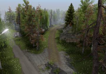 Карта «Августовские дороги» версия 1.0 для SpinTires (v1.7.1)