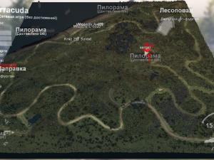Карта «Барракуда» версия 1 для SpinTires (v03.03.16)