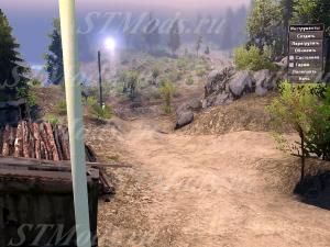 Карта «Bat country» версия 1 для SpinTires (v03.03.16)