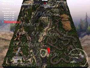 Карта «Blackwater High Desert» версия 1 для SpinTires (v03.03.16)