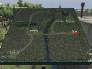 Карта «Болото» версия 1.0 для SpinTires (v03.03.16)