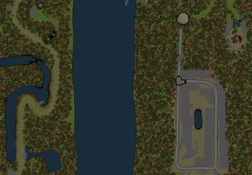 Карта «Большая река» версия 1.0 для SpinTires (v03.03.16)