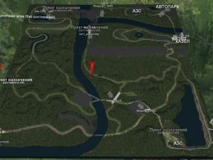 Карта «Бригада УХ 4» версия 1.0 для SpinTires (v03.03.16)