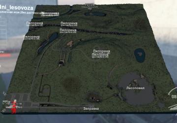 Карта «Будни Лесовоза» версия 1.0 для SpinTires (v03.03.16)