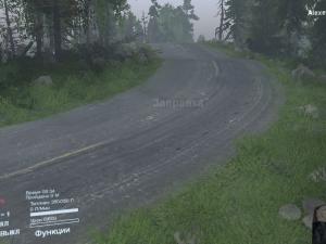 Карта «Бурелом» версия 1 для SpinTires (v03.03.16)