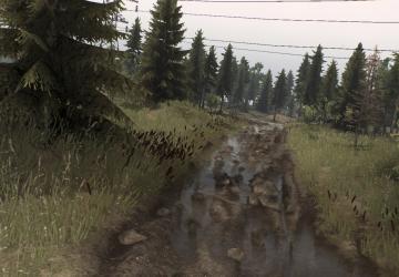 Карта-челлендж «Два берега деревни» версия 3.0 для SpinTires (v03.03.16)