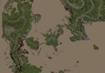 Карта-челлендж «Поездатая» версия 1.0 для SpinTires (v03.03.16)