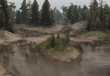 Карта-челлендж «Поселок лесорубов» версия 1.0 для SpinTires (v1.4.2/03.03.16)