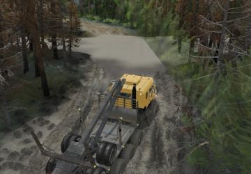 Карта «Через трассу 2» версия 1.0 для SpinTires (v03.03.16)