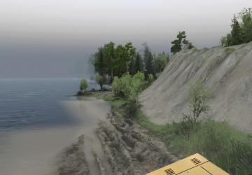 Карта «Через трассу 2» версия 1.0 для SpinTires (v03.03.16)