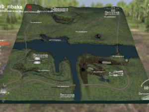 Карта «День рыбака» версия 1 для SpinTires (v03.03.16)