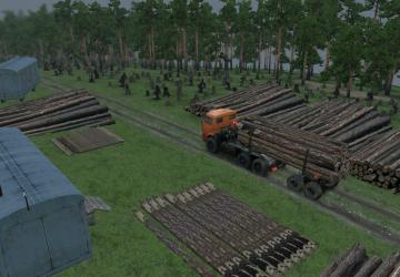 Карта «Деревня» версия 26.08.22 для SpinTires (v03.03.16)