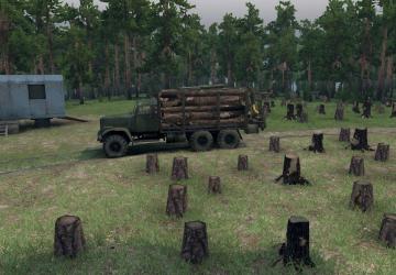 Карта «Деревня» версия 26.08.22 для SpinTires (v03.03.16)