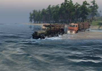 Карта «Деревня» версия 26.08.22 для SpinTires (v03.03.16)