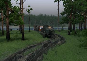 Карта «Деревня» версия 26.08.22 для SpinTires (v03.03.16)