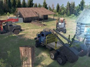 Карта «Долина» версия 1.0 для SpinTires (v03.03.16)