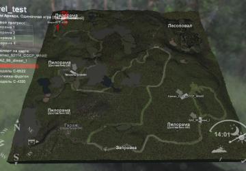Карта «Долина Фрязино» версия 1.0 для SpinTires (v03.03.16)