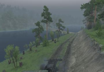 Карта «Долина озёр» версия 1.0 для SpinTires (v03.03.16)