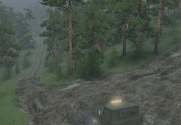 Карта «Долина озёр» версия 1.0 для SpinTires (v03.03.16)