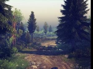 Карту Карта Долина версия 0.1 для SpinTires (v2014-2015)