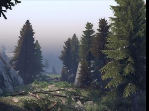 Карту Карта Долина версия 0.1 для SpinTires (v2014-2015)