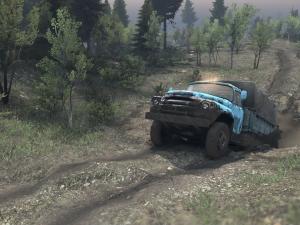 Карту Карта Долина версия 0.1 для SpinTires (v2014-2015)