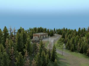 Карта «Две реки» версия 1 для SpinTires (v03.03.16)