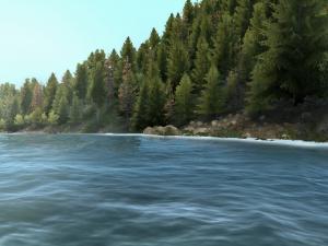 Карта «Две реки» версия 1 для SpinTires (v03.03.16)